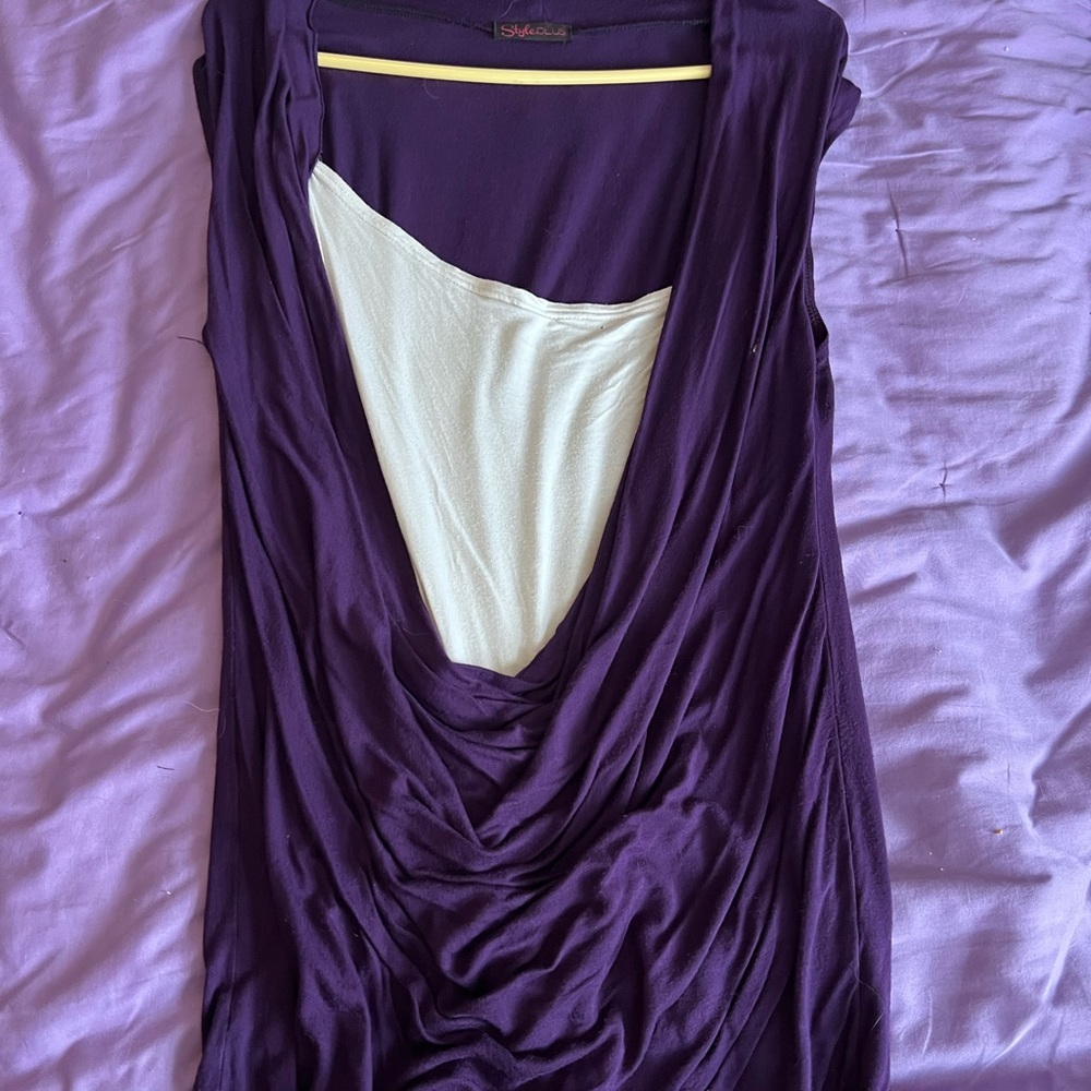 Grape Purple with White Dicky